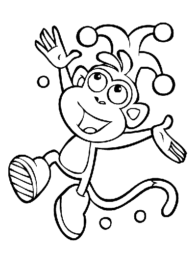 Desenho gratuito Dora a Exploradora #30092 da colecao Desenhos Animados e Séries Animadas para imprimir