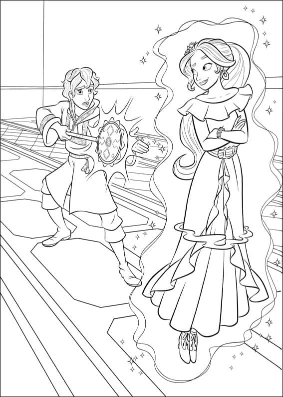 Desenho para colorir Elena de Avalor #187263 da coleção Desenhos Animados e Séries Animadas, pronto para imprimir Desenho para colorir Elena de Avalor #187263 da coleção Desenhos Animados e Séries Animadas, pronto para imprimir