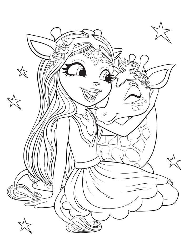 Desenho gratuito Enchantimals #186385 da colecao Desenhos Animados e Séries Animadas para imprimir