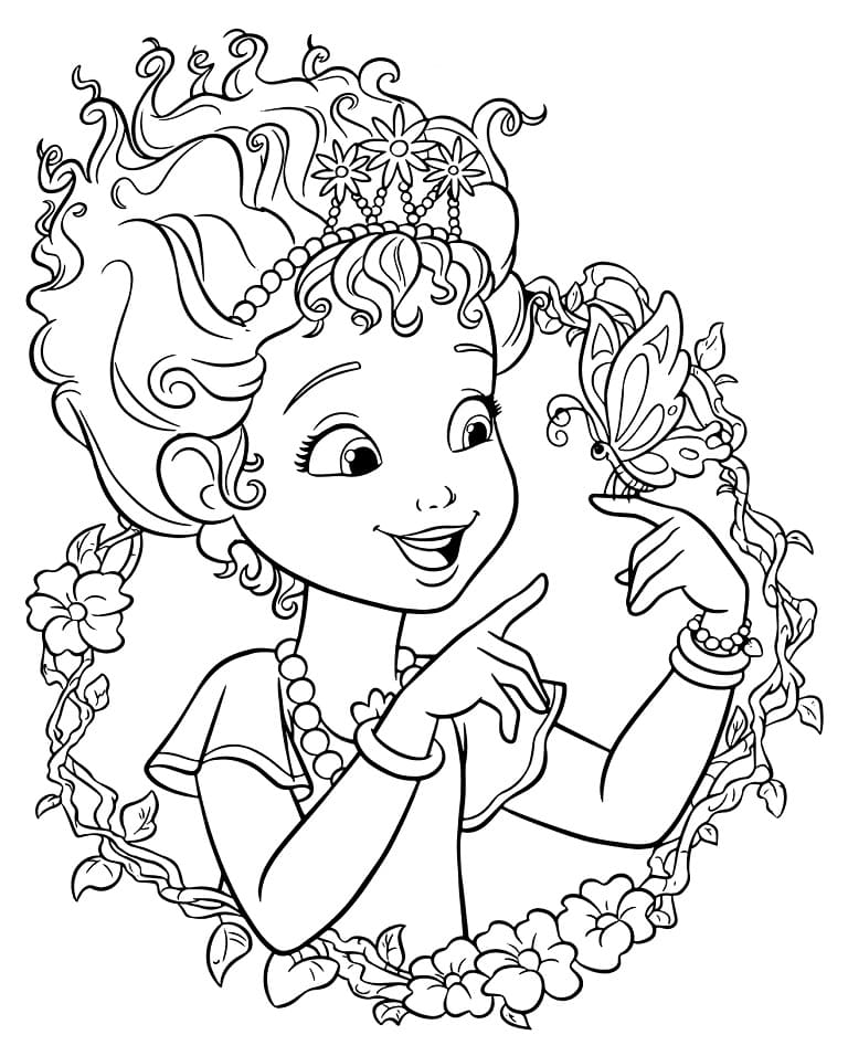 Desenho gratuito Fancy Nancy #208440 da colecao Desenhos Animados e Séries Animadas para imprimir