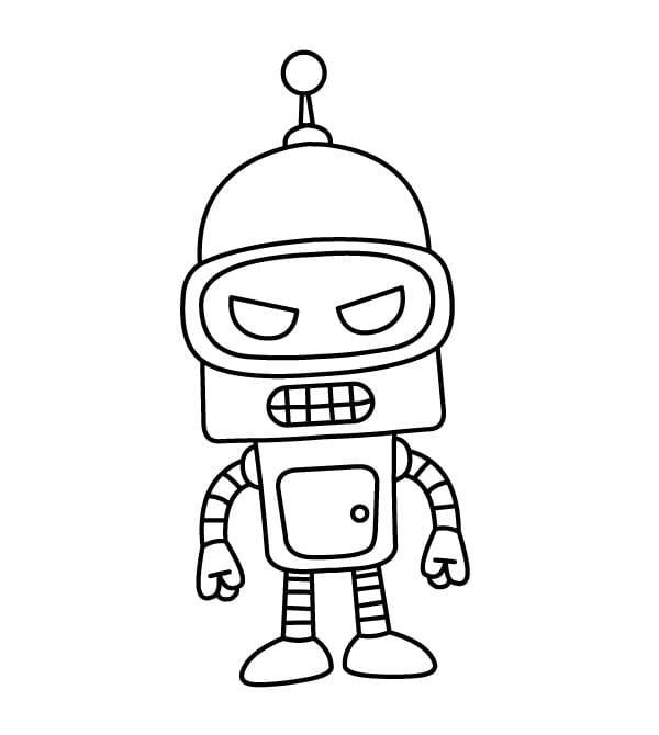 Desenho gratuito Futurama #206536 da colecao Desenhos Animados e Séries Animadas para imprimir