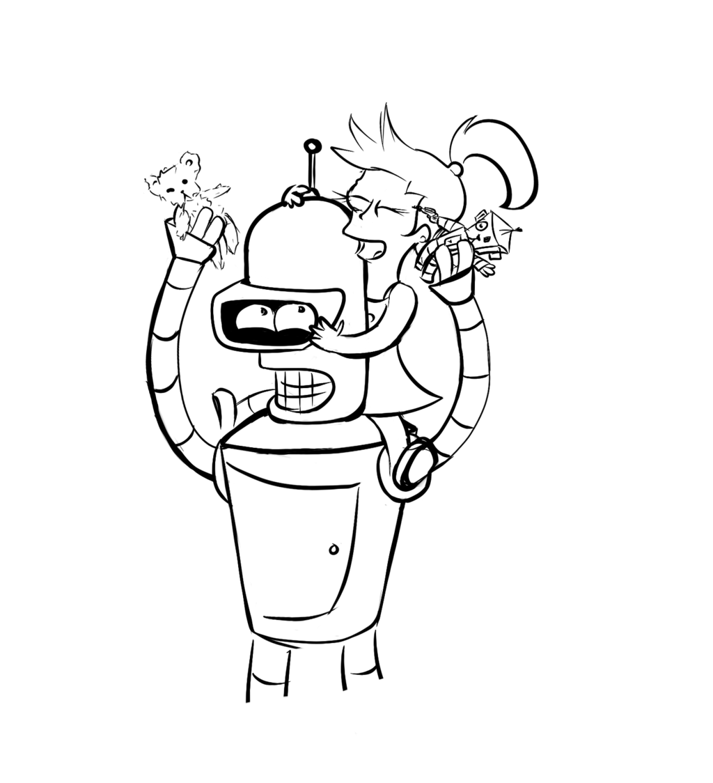 Desenho gratuito Futurama #48435 da colecao Desenhos Animados e Séries Animadas para imprimir Desenho gratuito Futurama #48435 da colecao Desenhos Animados e Séries Animadas para imprimir