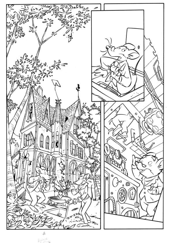 Desenho gratuito Geronimo Stilton #212962 da colecao Desenhos Animados e Séries Animadas para imprimir