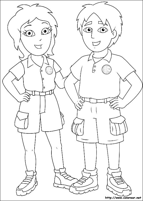Desenho gratuito Go Diego! #48584 da colecao Desenhos Animados e Séries Animadas para imprimir