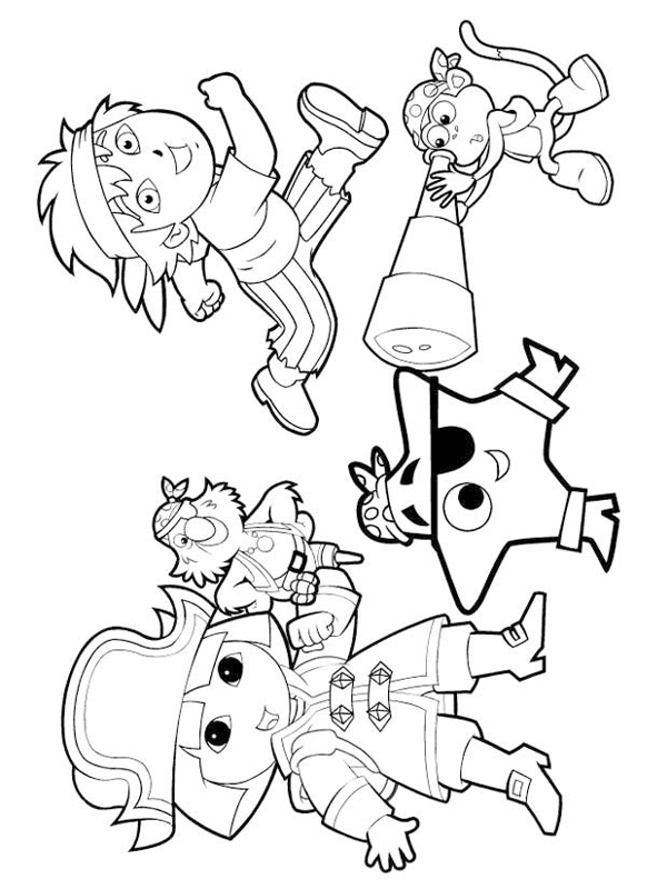 Desenho gratuito Go Diego! #48612 da colecao Desenhos Animados e Séries Animadas para imprimir