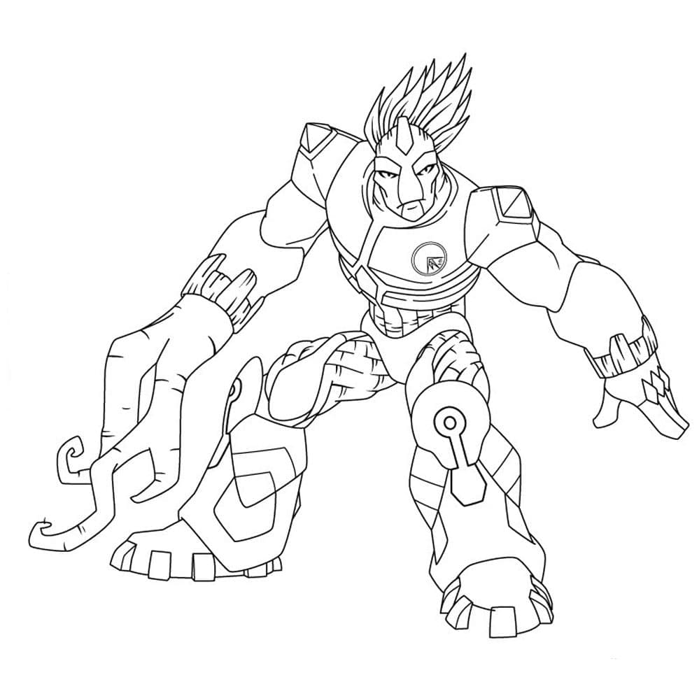 Desenho gratuito Gormiti #210472 da colecao Desenhos Animados e Séries Animadas para imprimir