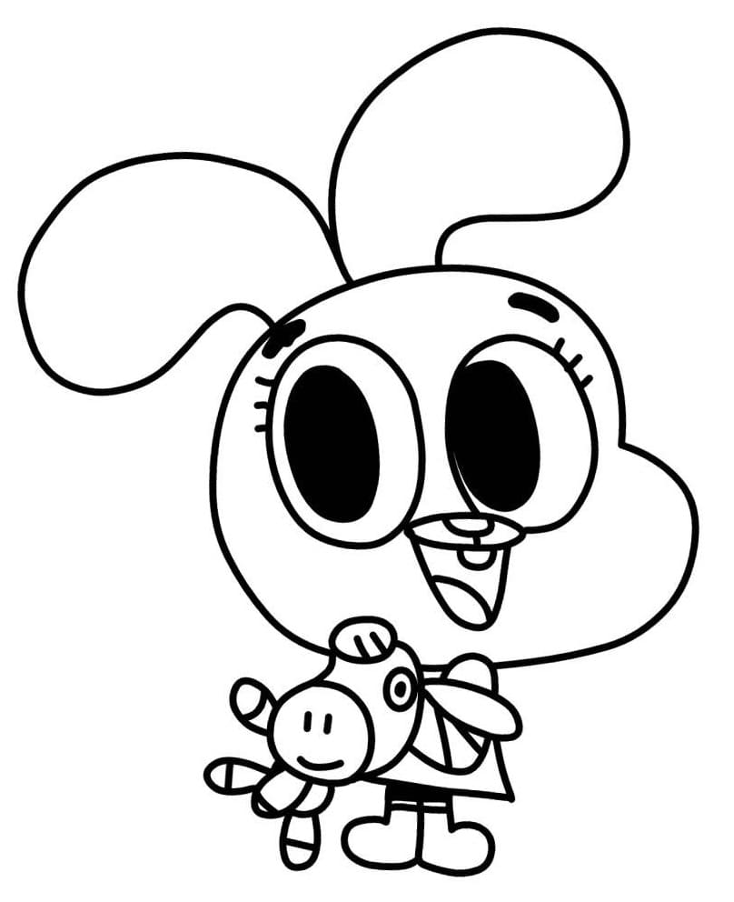Desenho gratuito Gumball #188495 da colecao Desenhos Animados e Séries Animadas para imprimir Desenho gratuito Gumball #188495 da colecao Desenhos Animados e Séries Animadas para imprimir