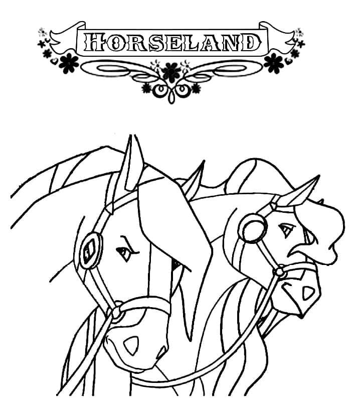 Desenho gratuito Horseland #195913 da colecao Desenhos Animados e Séries Animadas para imprimir