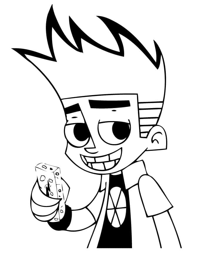 Desenho gratuito Johnny Test #203272 da colecao Desenhos Animados e Séries Animadas para imprimir
