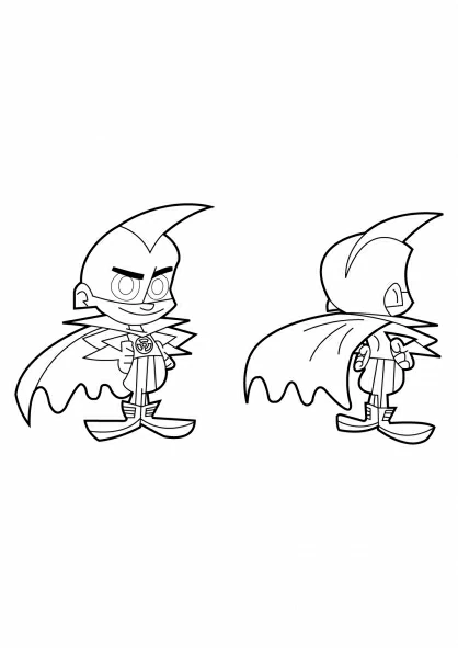 Página para colorir: Johnny Test (Desenhos Animados e Séries Animadas) #35016 - Páginas para Colorir Imprimíveis Gratuitamente