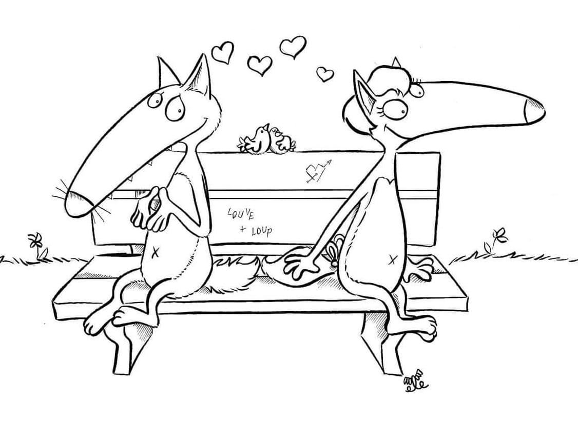 Desenho gratuito Lobo Auzou #217254 da colecao Desenhos Animados e Séries Animadas para imprimir Desenho gratuito Lobo Auzou #217254 da colecao Desenhos Animados e Séries Animadas para imprimir
