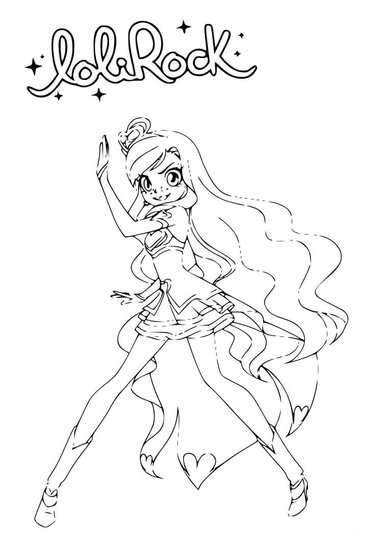 Desenho gratuito LoliRock #177376 da colecao Desenhos Animados e Séries Animadas para imprimir