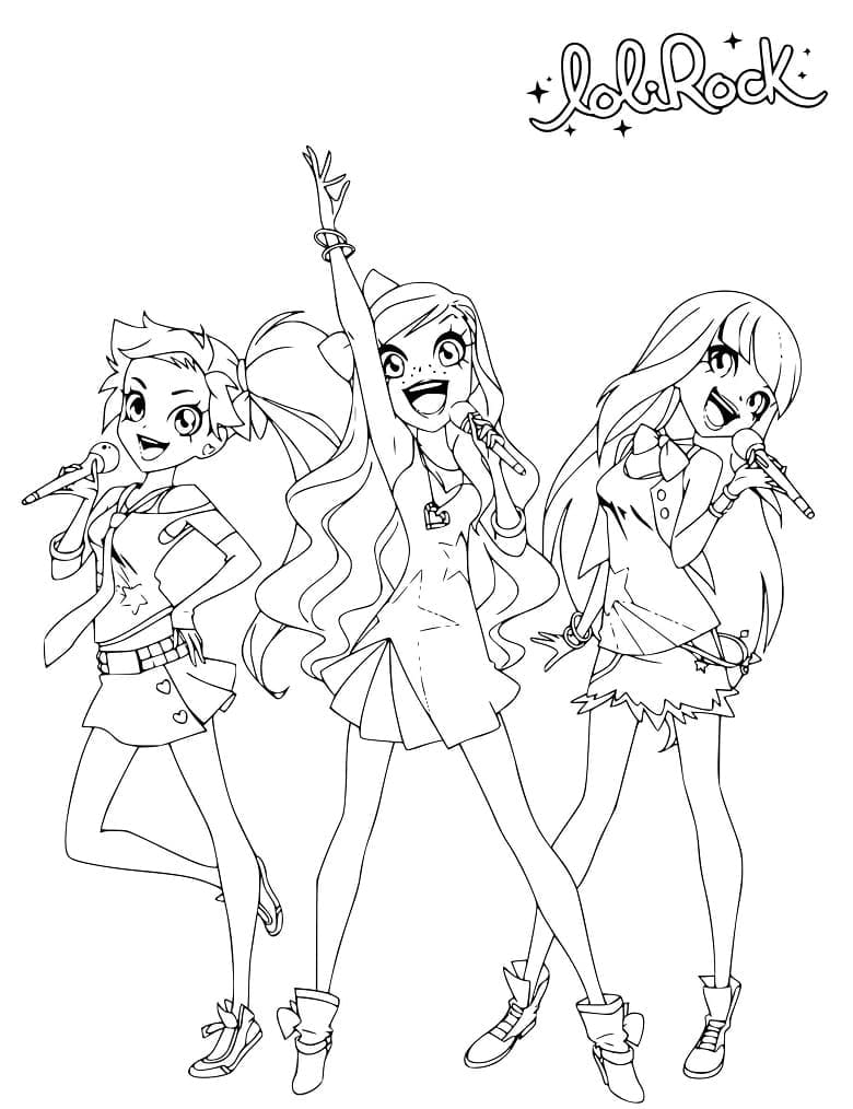 Desenho gratuito LoliRock #177389 da colecao Desenhos Animados e Séries Animadas para imprimir Desenho gratuito LoliRock #177389 da colecao Desenhos Animados e Séries Animadas para imprimir