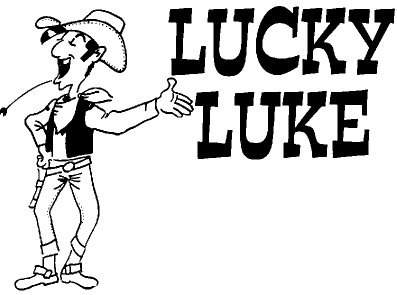Desenho gratuito Lucky Luke #25600 da colecao Desenhos Animados e Séries Animadas para imprimir