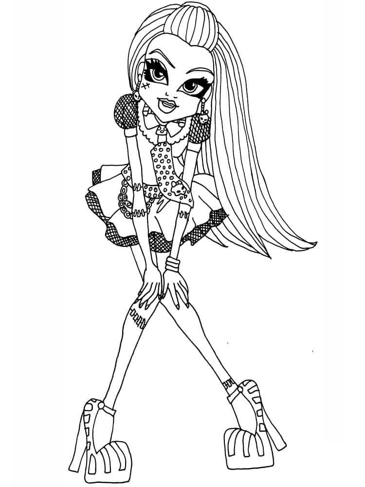 Imagem para colorir de Monster High #196697 da nossa coleção Desenhos Animados e Séries Animadas, fácil de imprimir Imagem para colorir de Monster High #196697 da nossa coleção Desenhos Animados e Séries Animadas, fácil de imprimir