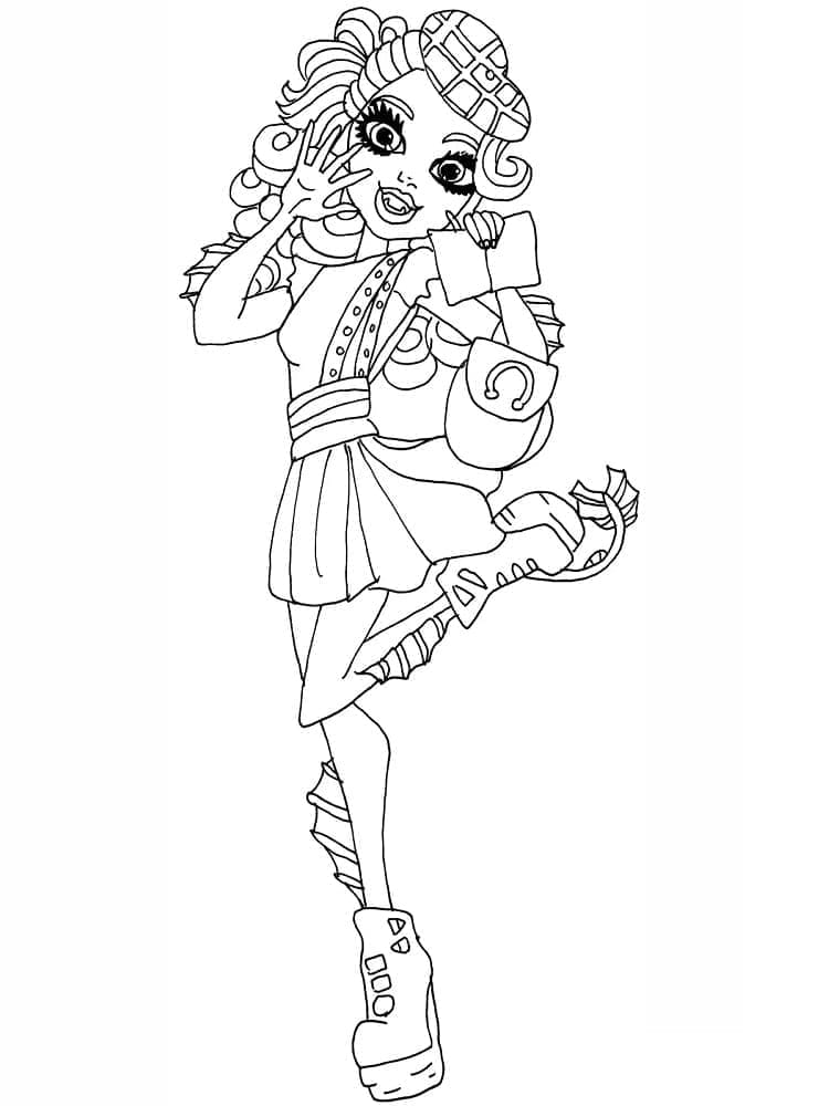 Desenho gratuito Monster High #196709 da colecao Desenhos Animados e Séries Animadas para imprimir