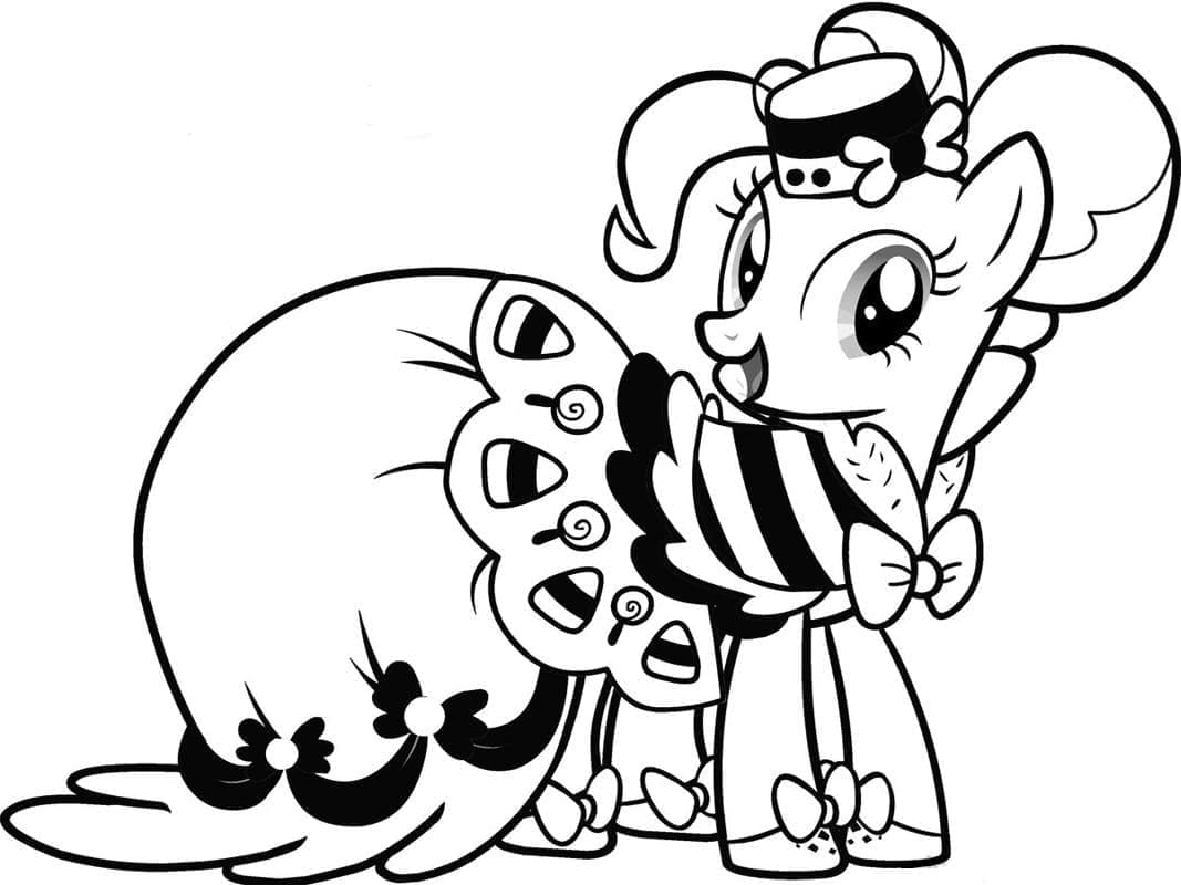Desenho para colorir My Little Pony #183302 da coleção Desenhos Animados e Séries Animadas, pronto para imprimir