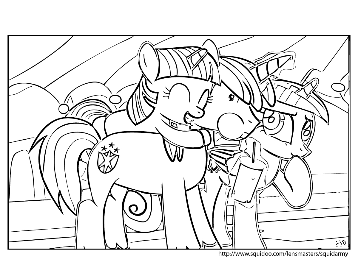 Desenho gratuito My Little Pony #41899 da colecao Desenhos Animados e Séries Animadas para imprimir