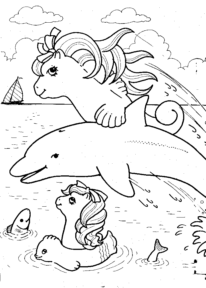 Desenho gratuito My Little Pony #41939 da colecao Desenhos Animados e Séries Animadas para imprimir