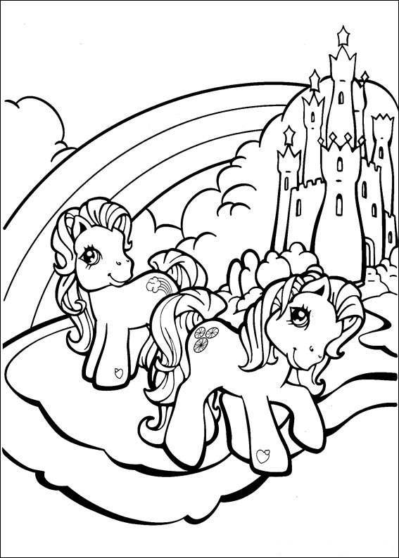 Desenho gratuito My Little Pony #41955 da colecao Desenhos Animados e Séries Animadas para imprimir