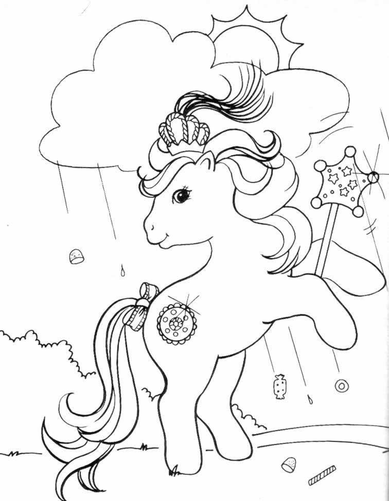 Desenho gratuito My Little Pony #42009 da colecao Desenhos Animados e Séries Animadas para imprimir