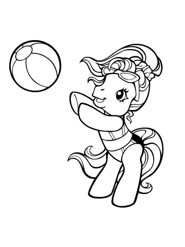 Desenho gratuito My Little Pony #42101 da colecao Desenhos Animados e Séries Animadas para imprimir