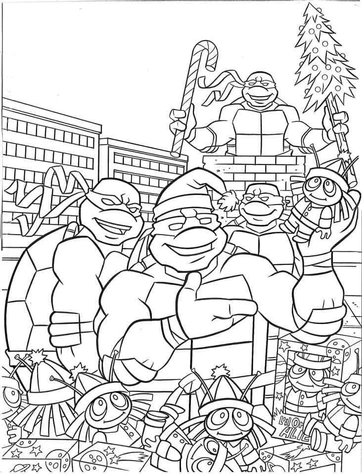 Desenho gratuito Ninja Turtle #183794 da colecao Desenhos Animados e Séries Animadas para imprimir