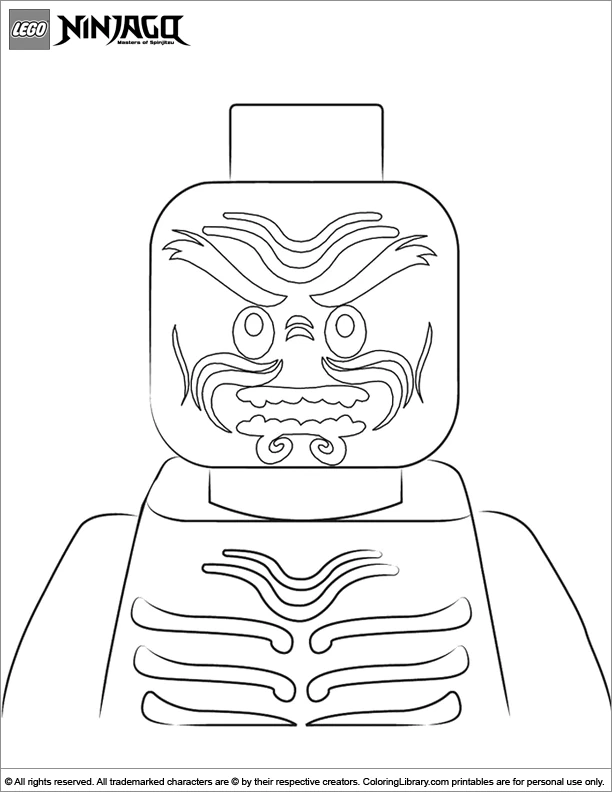 Desenho gratuito Ninjago #24083 da colecao Desenhos Animados e Séries Animadas para imprimir