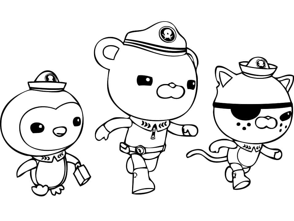 Desenho gratuito Octonauts #178697 da colecao Desenhos Animados e Séries Animadas para imprimir