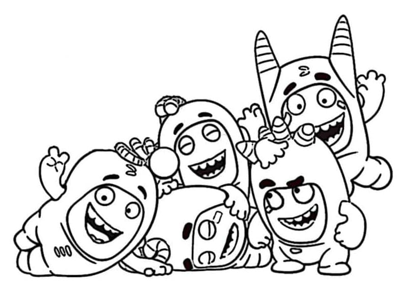 Desenho gratuito Oddbods #186502 da colecao Desenhos Animados e Séries Animadas para imprimir Desenho gratuito Oddbods #186502 da colecao Desenhos Animados e Séries Animadas para imprimir