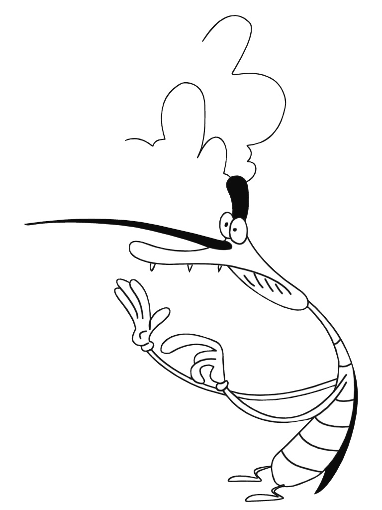Desenho gratuito Oggy e the Cockroaches #37928 da colecao Desenhos Animados e Séries Animadas para imprimir