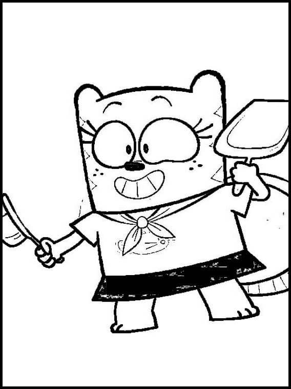 Desenho gratuito Ollie e Moon #213038 da colecao Desenhos Animados e Séries Animadas para imprimir