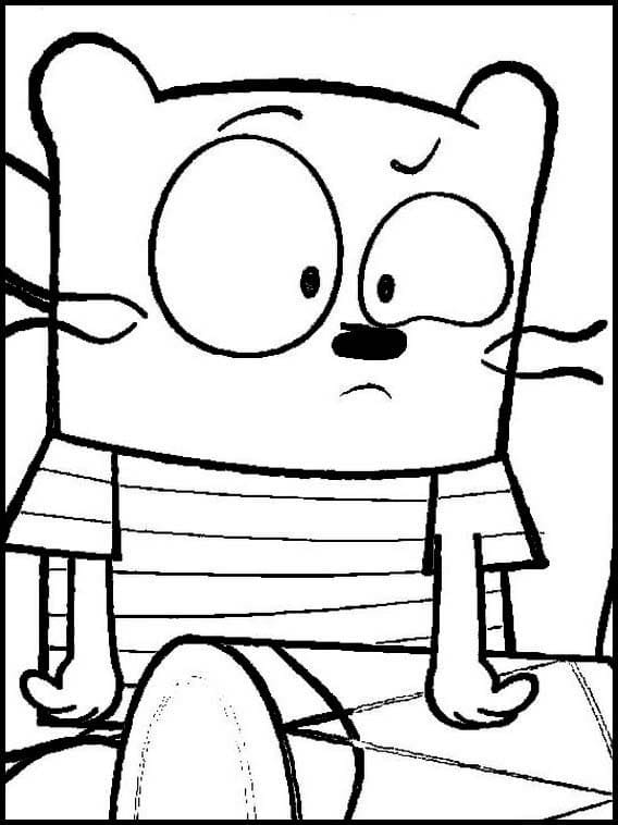 Linda página de Ollie e Moon #213048 para colorir, da coleção Desenhos Animados e Séries Animadas, baixe grátis