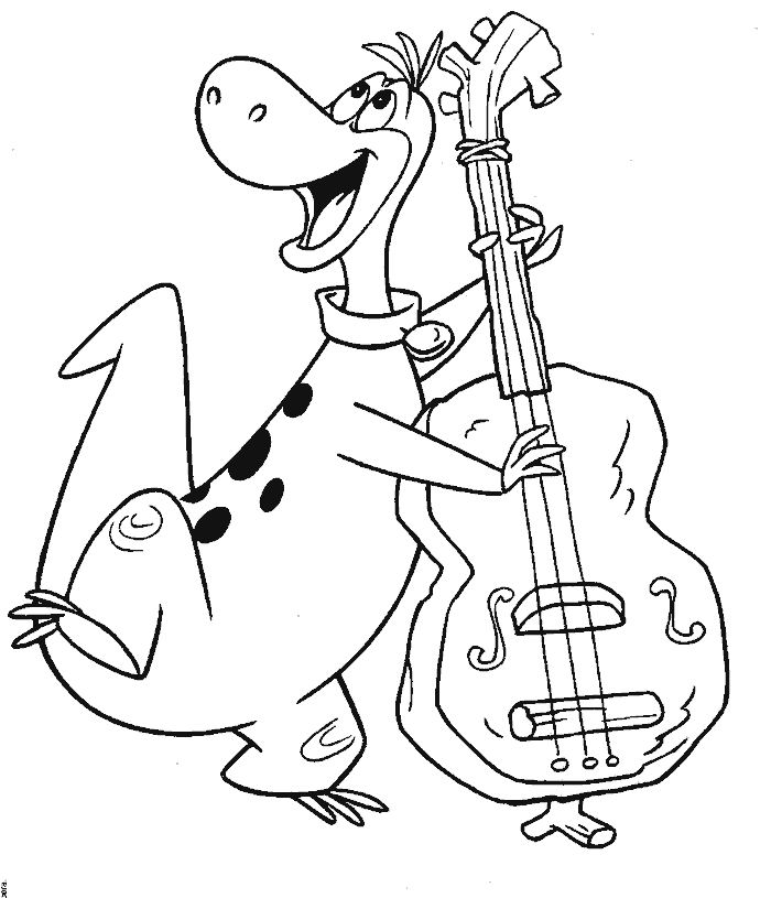 Desenho gratuito Os Flintstones #29513 da colecao Desenhos Animados e Séries Animadas para imprimir