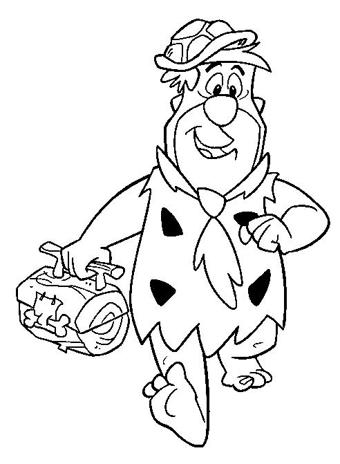 Desenho gratuito Os Flintstones #29548 da colecao Desenhos Animados e Séries Animadas para imprimir