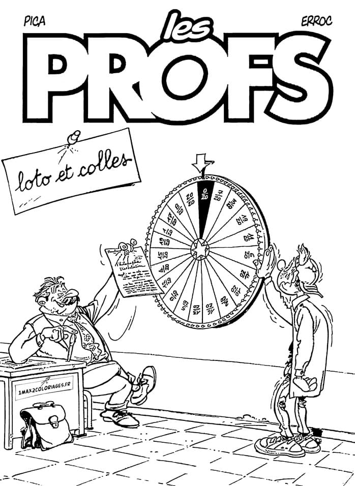 Desenho gratuito Os Professores #213679 da colecao Desenhos Animados e Séries Animadas para imprimir