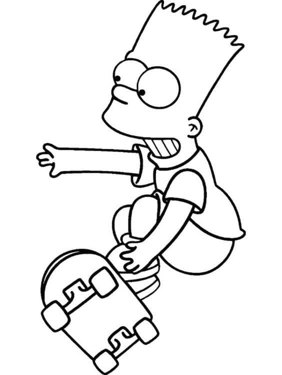 Desenho gratuito Os Simpsons #200540 da colecao Desenhos Animados e Séries Animadas para imprimir