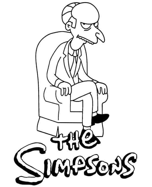 Desenho gratuito Os Simpsons #200542 da colecao Desenhos Animados e Séries Animadas para imprimir