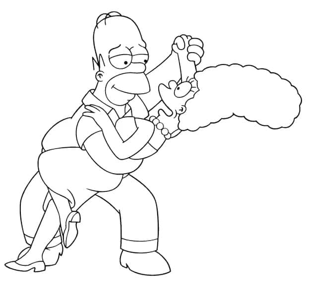Desenho gratuito Os Simpsons #200553 da colecao Desenhos Animados e Séries Animadas para imprimir