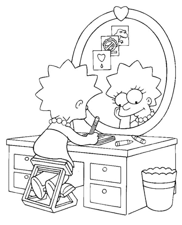 Desenho gratuito Os Simpsons #200557 da colecao Desenhos Animados e Séries Animadas para imprimir