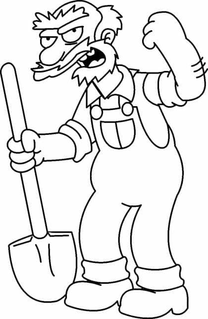 Desenho gratuito Os Simpsons #200577 da colecao Desenhos Animados e Séries Animadas para imprimir