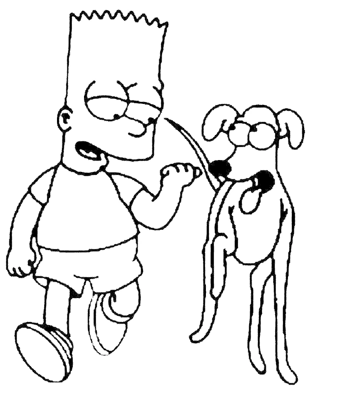 Desenho gratuito Os Simpsons #23797 da colecao Desenhos Animados e Séries Animadas para imprimir