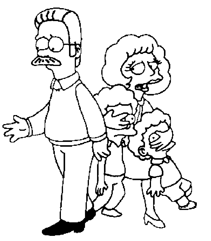 Desenho gratuito Os Simpsons #23819 da colecao Desenhos Animados e Séries Animadas para imprimir