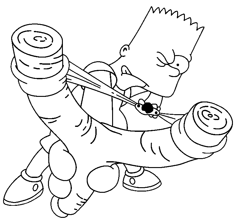 Desenho gratuito Os Simpsons #23865 da colecao Desenhos Animados e Séries Animadas para imprimir
