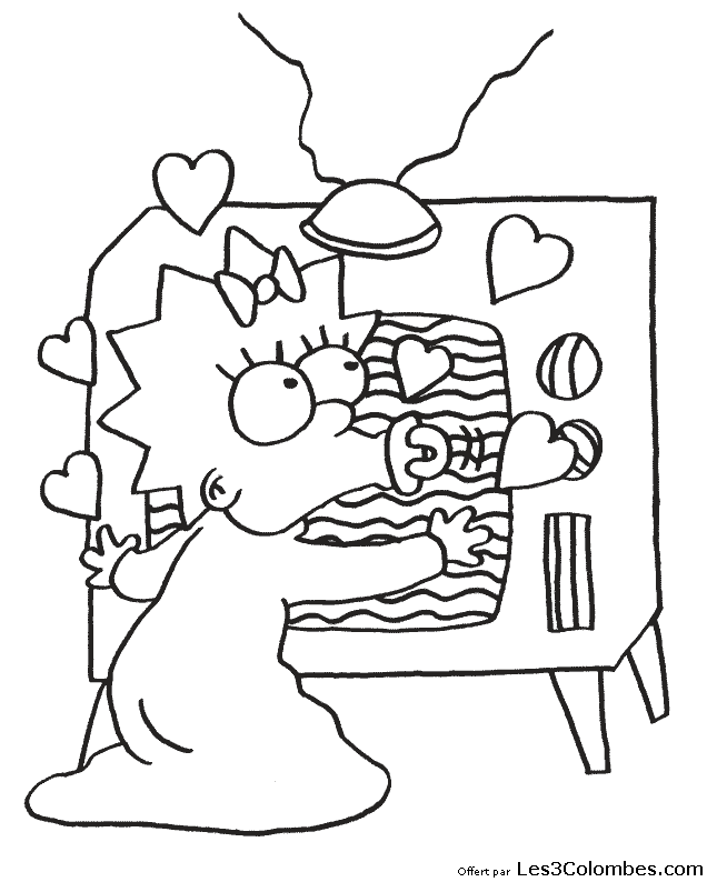 Desenho gratuito Os Simpsons #23891 da colecao Desenhos Animados e Séries Animadas para imprimir