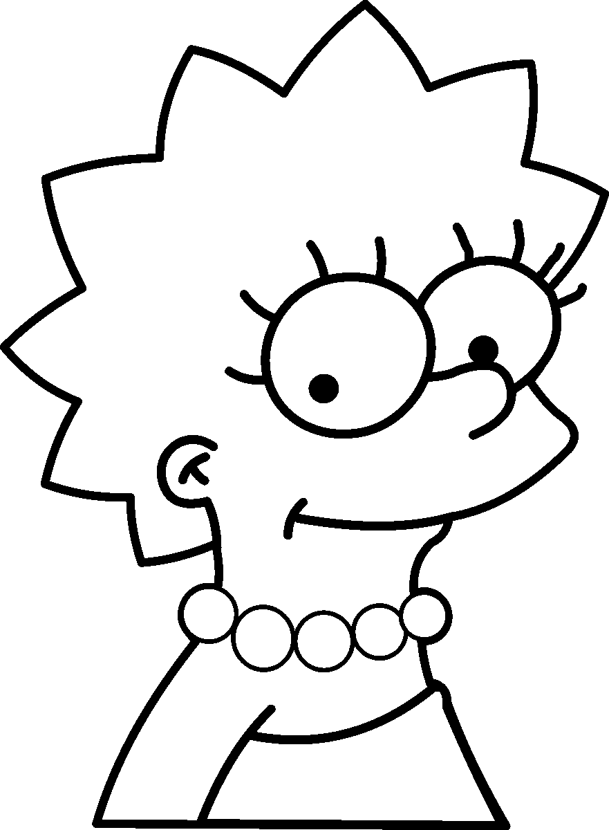 Desenho gratuito Os Simpsons #23898 da colecao Desenhos Animados e Séries Animadas para imprimir