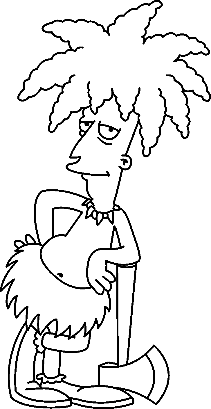Desenho gratuito Os Simpsons #23922 da colecao Desenhos Animados e Séries Animadas para imprimir