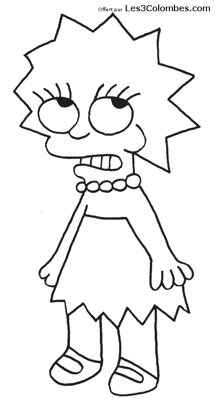 Desenho gratuito Os Simpsons #23928 da colecao Desenhos Animados e Séries Animadas para imprimir