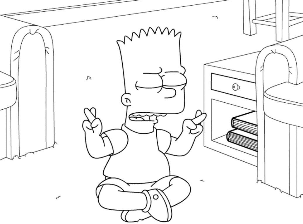 Desenho gratuito Os Simpsons #23946 da colecao Desenhos Animados e Séries Animadas para imprimir