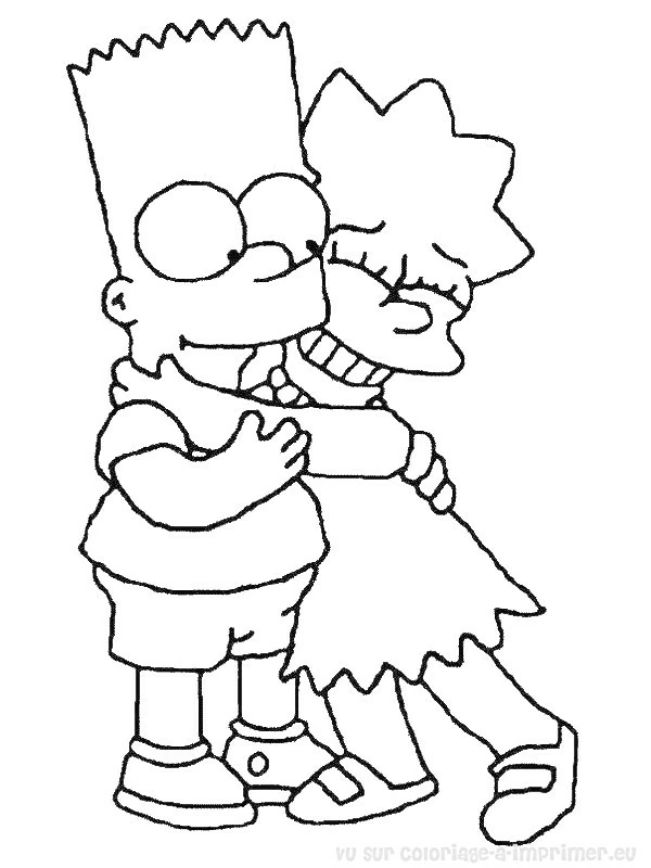 Desenho gratuito Os Simpsons #23950 da colecao Desenhos Animados e Séries Animadas para imprimir
